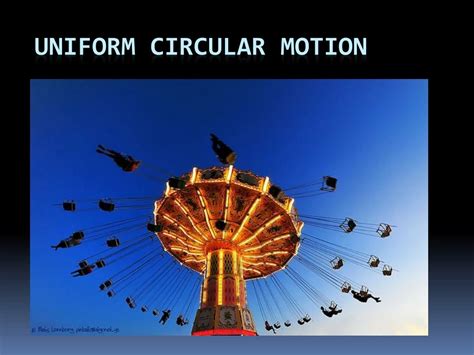 Ppt Uniform Circular Motion Powerpoint Presentation Free Download