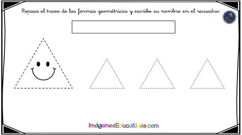 Trazo Formas Geometricas 3 Imagenes Educativas