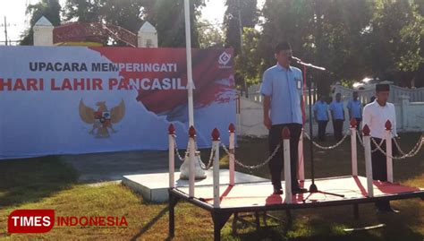 Pt Garam Gelar Upacara Hari Kelahiran Pancasila Times Indonesia