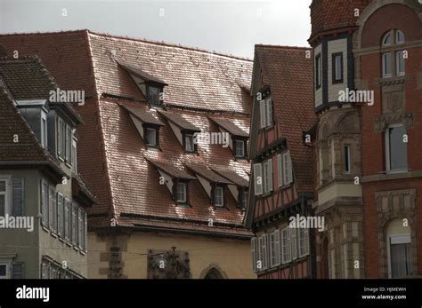 House Building Historical City Town Old Town Brick Oriel