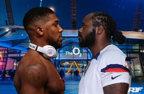 Anthony Joshua Vs Jermaine Franklin Announced For April