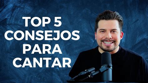 Top 5 Consejos De Canto Aprende A Cantar Mejor Jorge Romano YouTube