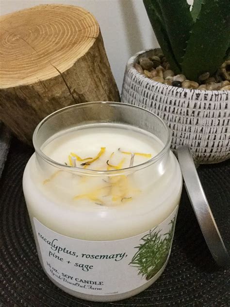 Woodsy Scent Earthy Scent Aromatherapy Candle Natural Etsy