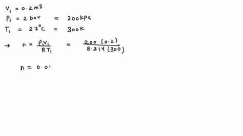 Solved An Insulated M Rigid Tank Contains Air At