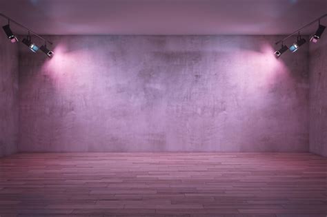 Premium Photo Abstract Pink Interior With Professional Lighting And