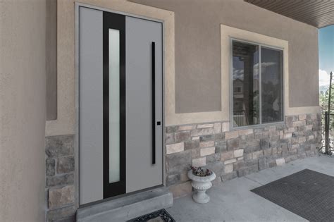 Aluminum Clad Wood Entry Doors Custom Modern Doors Chicago