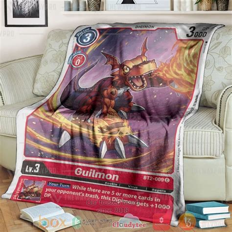 Anime Digimon Gaomon Soft Blanket Hot Sale 2023