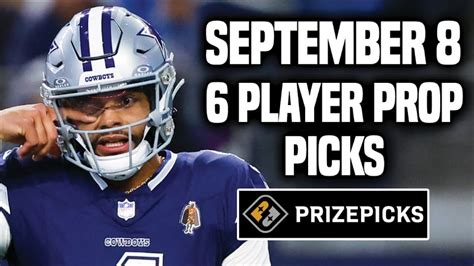 Nfl Prizepicks Today Best Prop Picks Sunday Best