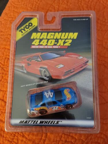 Tyco Hot Wheels Grand Prix Slot Car 44 Magnum 440 X2 Nascar HO EBay