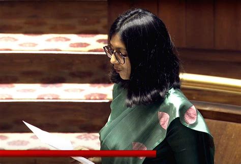 Aap Leader Swati Maliwal Takes Oath As A Member Of The Rajya Sabha On