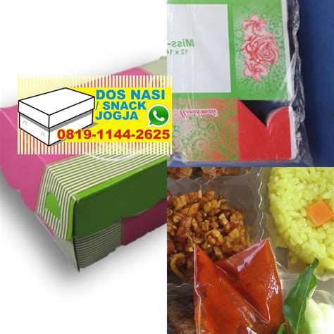 O I Ii Wa Dus Snack Kecil Jual Box Nasi Kekinian Kue Untuk