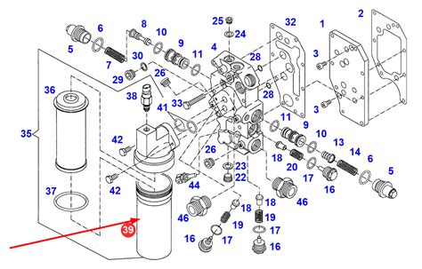 F916100600030 Obudowa Filtra Oleju Hydrauliki Sklep Rolniczy Korbanek