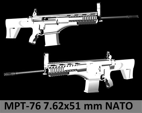 Mpt 76 Battle Rifle Image 3d Artists Group Indiedb