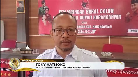 Ketua Dewan Syuro Tony Hatmoko Daftar Cabup Melalui Pdi Perjuangan