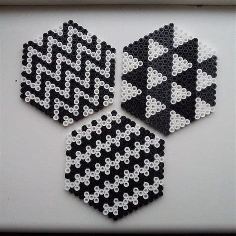 Small Hexagon Perler Bead Patterns