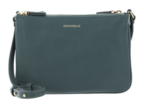 Coccinelle Cross Body Bag Mini Bag Grained Leather Kale Green Buy