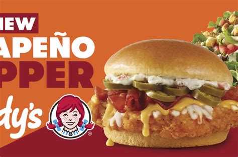 Wendys Jalapeno Popper Chicken Menu Is Popper Perfection