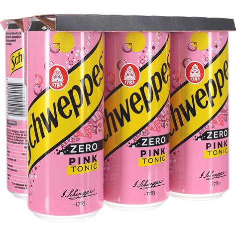 Schweppes Pink Tonic Zero Pack Billig Mat Online