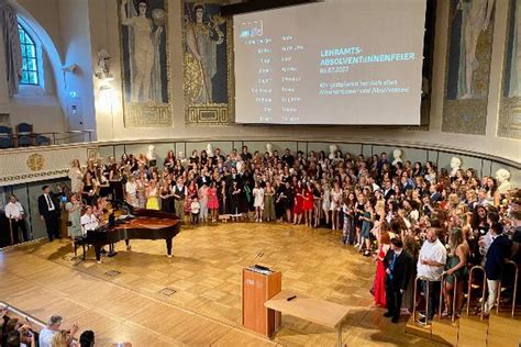 Feierliche MZL Münchener Zentrum für Lehrerbildung LMU München