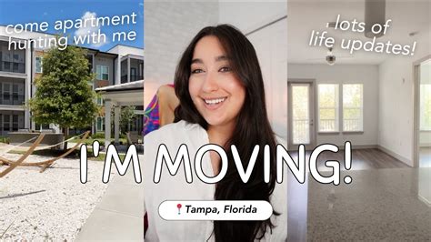 Moving Vlog 1 📦 My First Apartment Touring Apartments Getting