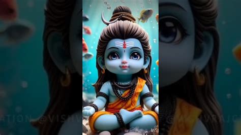 Little Mahadev Status 🔱🔱cute Mahadev🔱 Har Har Mahadev 🙏 Youtube