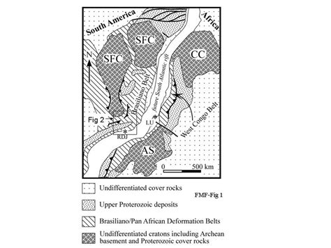 Western Gondwana Reconstruction Prior To The Opening Of The South