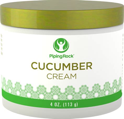 Crushed Cucumber Cleansing Cream | Cucumber Cream for Face | PipingRock ...