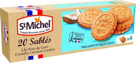 Печенье St Michel Кокосовое 120г - купить с доставкой по выгодным ценам ...