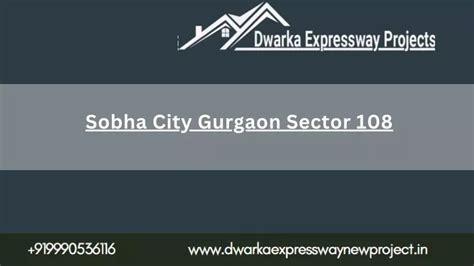 PPT Sobha City Gurgaon Sector 108 PowerPoint Presentation Free