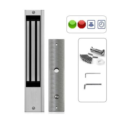 CGate EL 800ST Magnetic Lock 350KG DOOR SENSOR AND TIME DELAY CGate