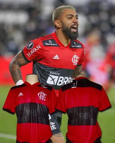 Camisa Flamengo 2021 2022 Home Rubro Negra Oficial Gg0997