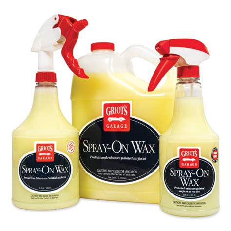 Griot's Garage SprayOn Wax 1 Gallon 11097