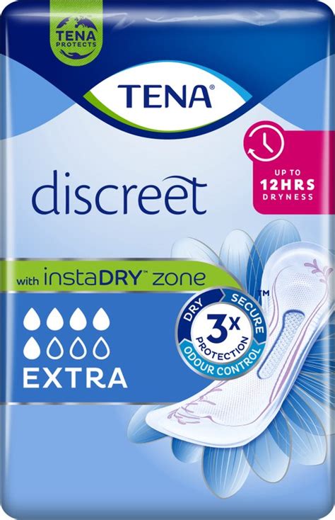 tena lady discreet extra    st  stuks tena discreet extra bol