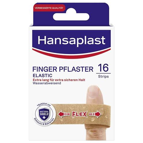 Hansaplast Elastic Finger Pflasterstrips 16 St Online Bei Pharmeo Kaufen