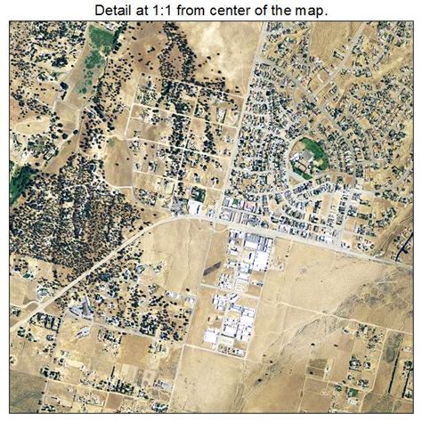 Aerial Photography Map of Tehachapi, CA California