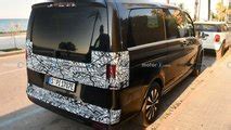 Mercedes Benz Eqv Facelift Spied Previewing Update To Electric Van