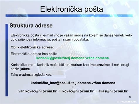 PPT - Elektronička pošta PowerPoint Presentation, free download - ID