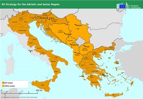 Adriatic Sea Europe Map