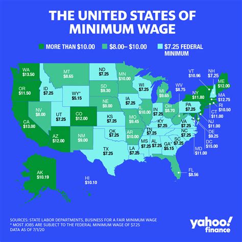 These 3 States And Washington D C Are Raising Their Minimum Wage