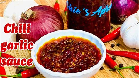 Chili Garlic Sauce Chili Garlic Oil Ghies Apron Negosyo Recipe