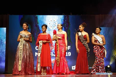 Jessica Fong Wins 2019 Miss Fiji Pageant Xinhua English News Cn