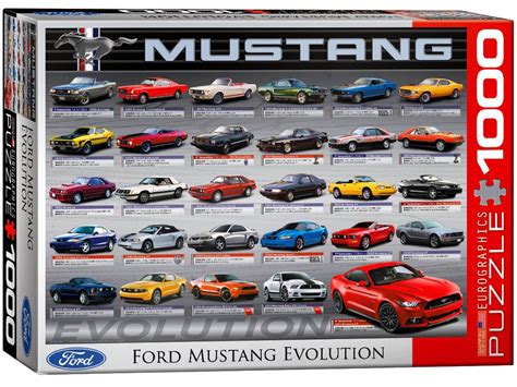 Jigsaw Puzzle - Ford Mustang Evolution 1000 Piece