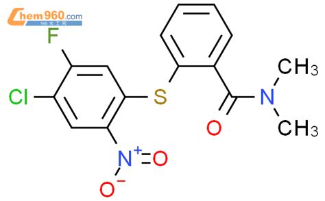 Benzamide Chloro Fluoro Nitrophenyl Thio N N