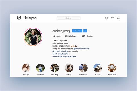 Instagram bio examples - investorname