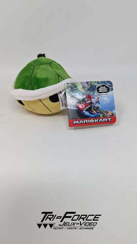 Carapace verte Mario Kart Peluche Plush Tri Force Jeux Vidéo