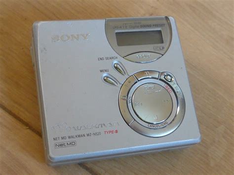 Sony Net Md Mz N Personal Minidisc Player Ebay