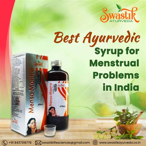 Best Ayurvedic Syrup For Menstrual Problems In India List