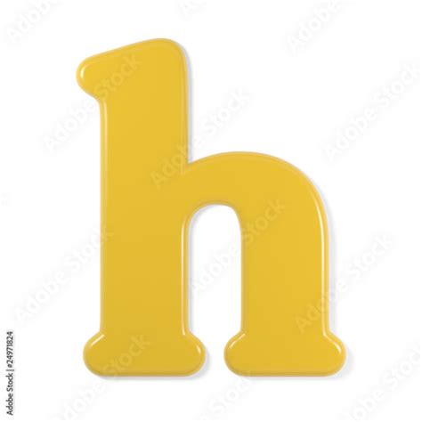 Yellow Font Lower Case H Stock Photo And Royalty Free Images On