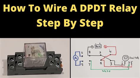 How To Wire A Dpdt Relay