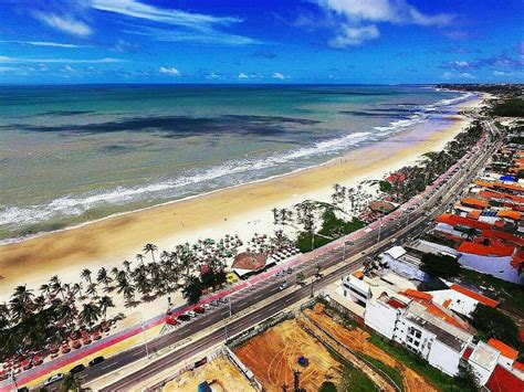 Orla de São Luís vista para a Praia de São Marcos Maranhão Ferias